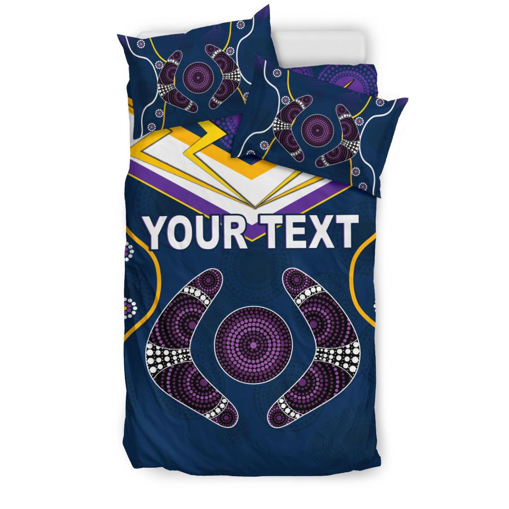 (Custom Personalised) Storm Bedding Set Melbourne Indigenous Champion - Vibe Hoodie Shop