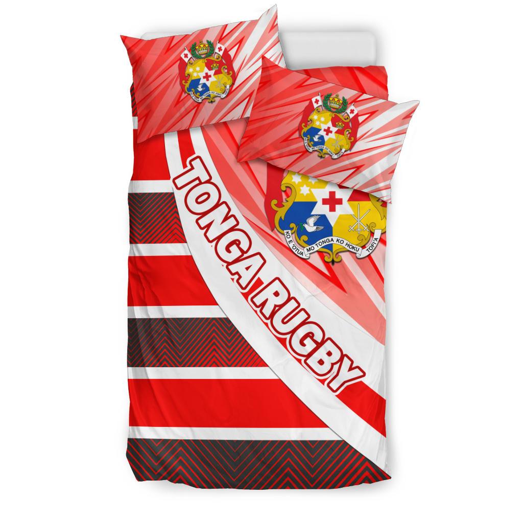 Tonga Rugby Bedding Set Victorian Vibes - Vibe Hoodie Shop