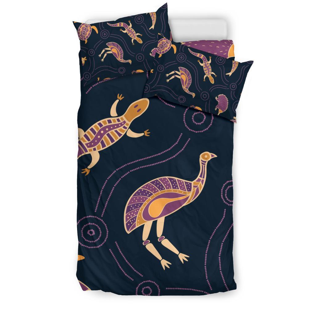 Bedding Set - Indigenous Animals Patterns - Vibe Hoodie Shop