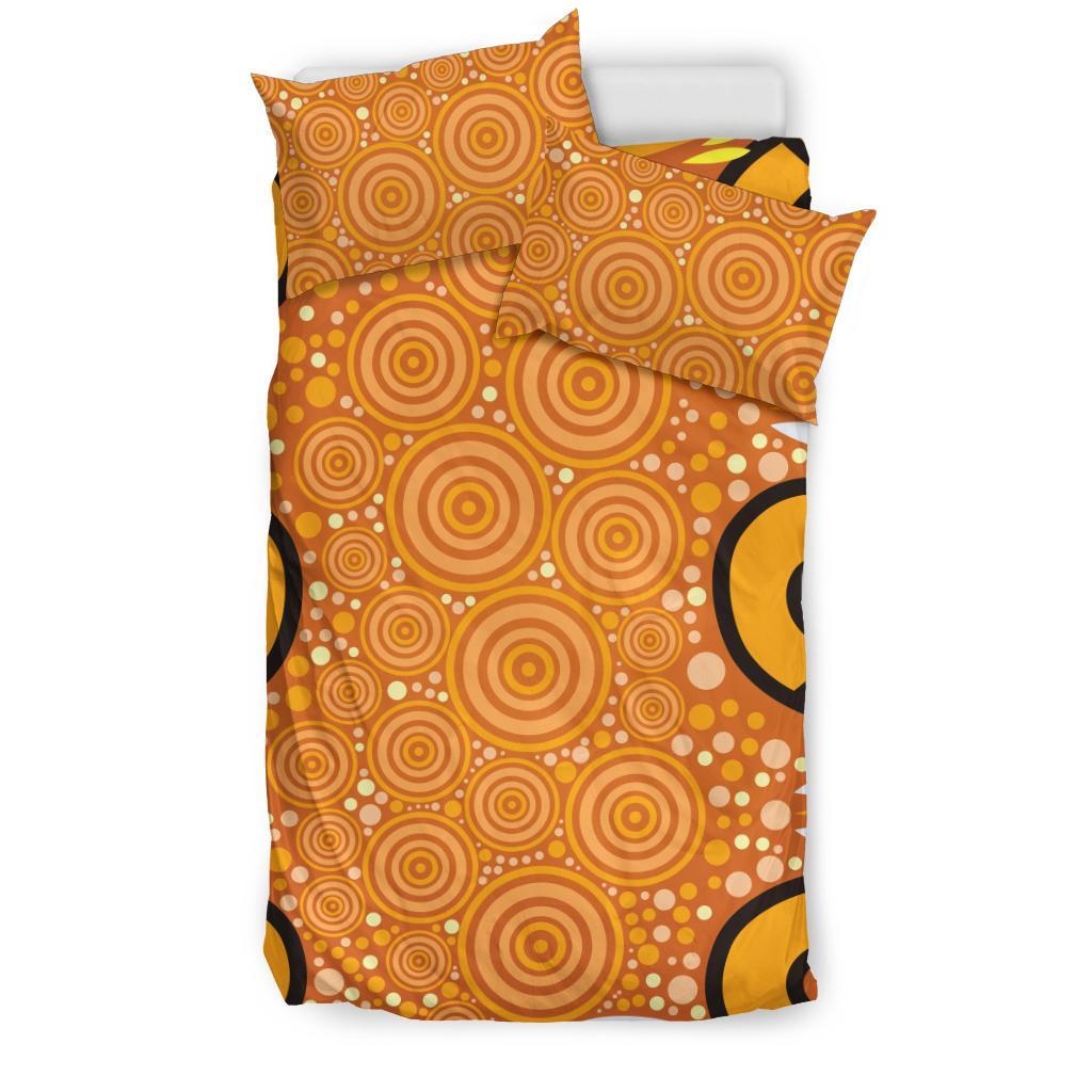 Aboriginal Bedding Set - Indigenous Art Patterns Ver03 - Vibe Hoodie Shop
