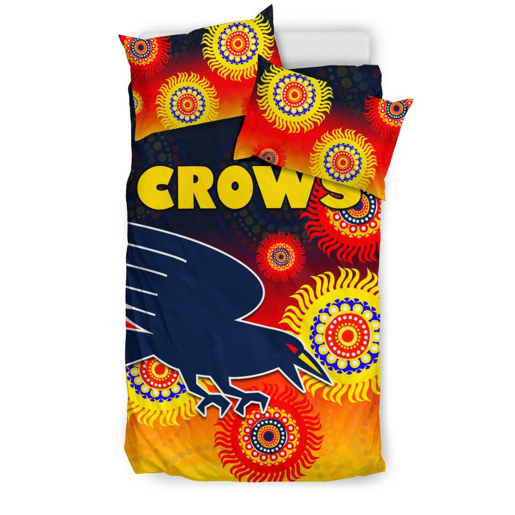 Adelaide Crows Special Style Bedding Set - Vibe Hoodie Shop