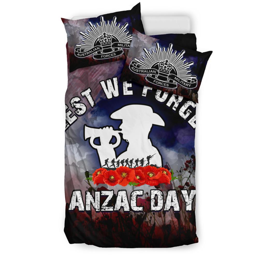 ANZAC Day Bedding Set - The Australian Army - Vibe Hoodie Shop