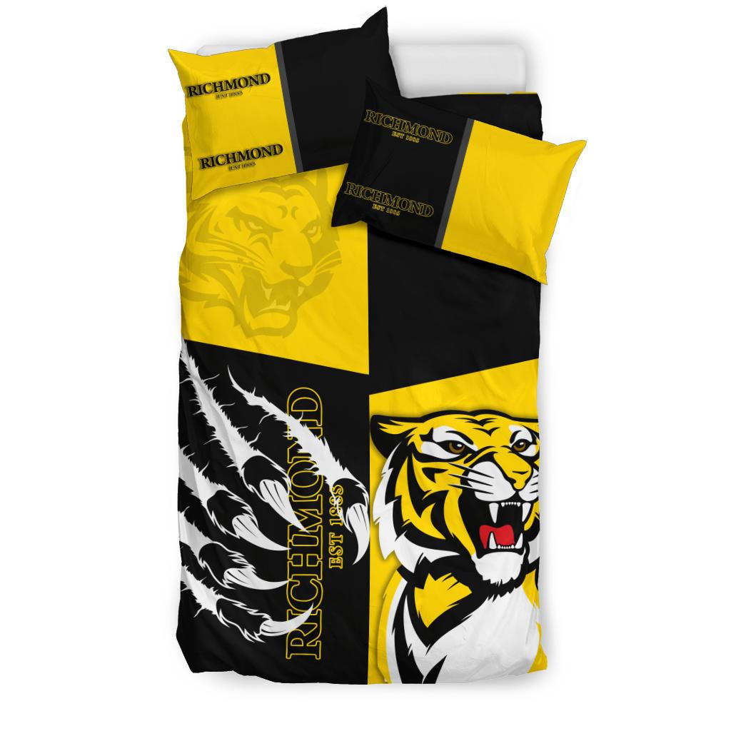 Richmond Tigers Bedding Set Special Style - Vibe Hoodie Shop