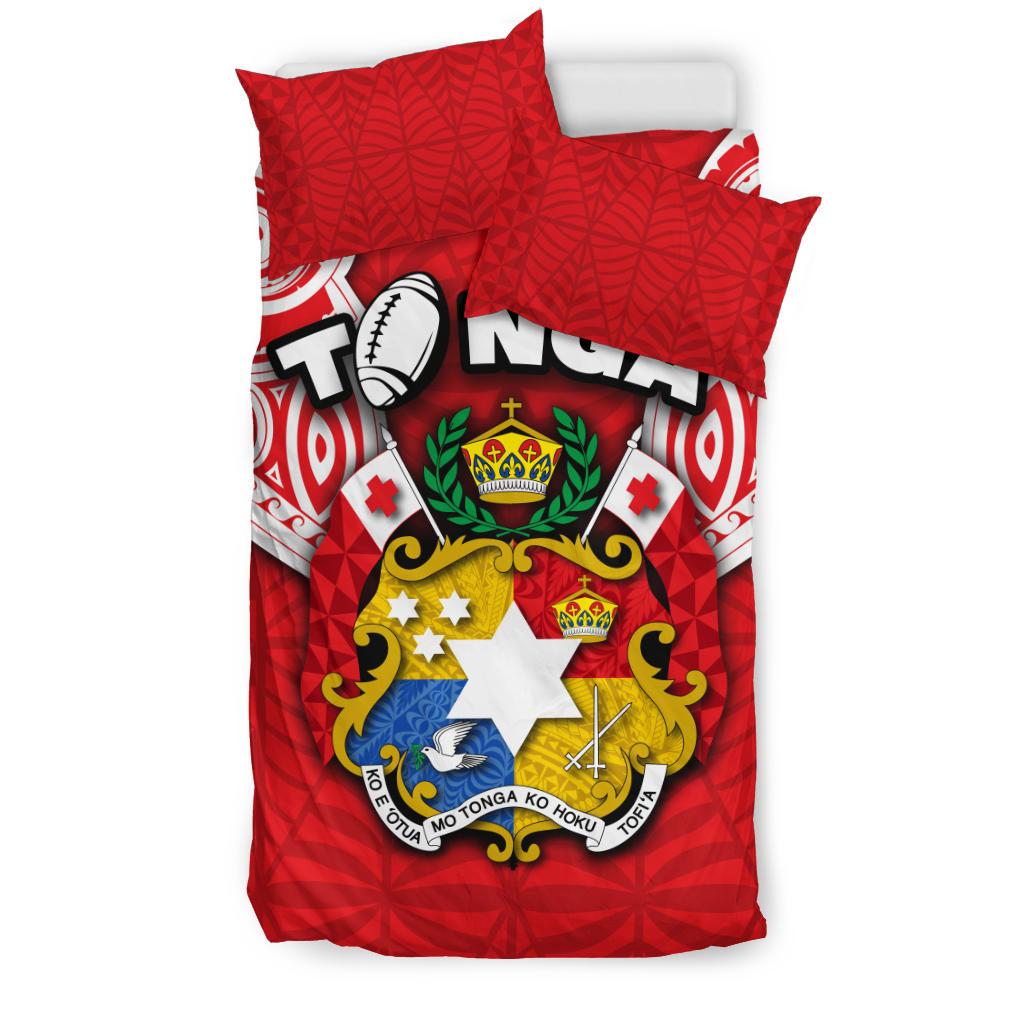 Tonga Rugby Bedding Set Royal Style - Vibe Hoodie Shop