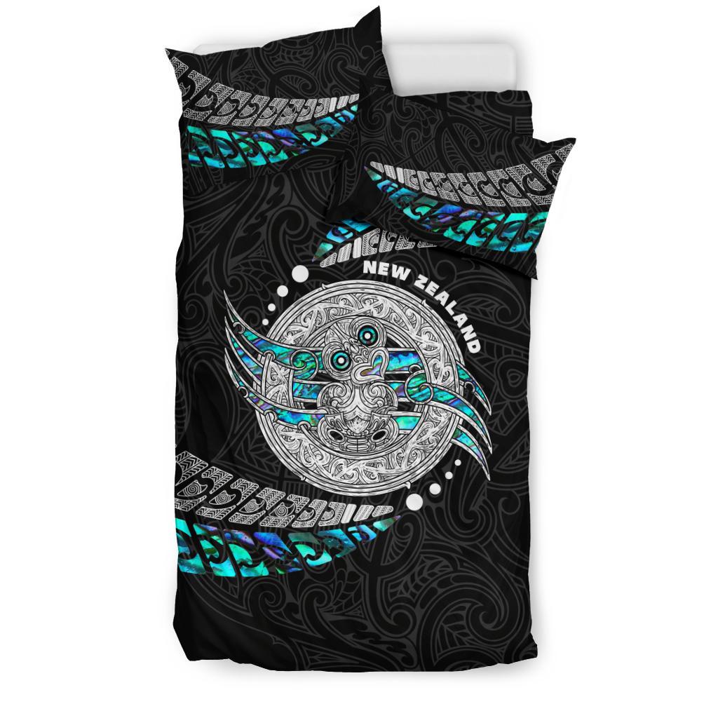 Maori New Zealand Bedding Set Hei Tiki Sport Style - Vibe Hoodie Shop