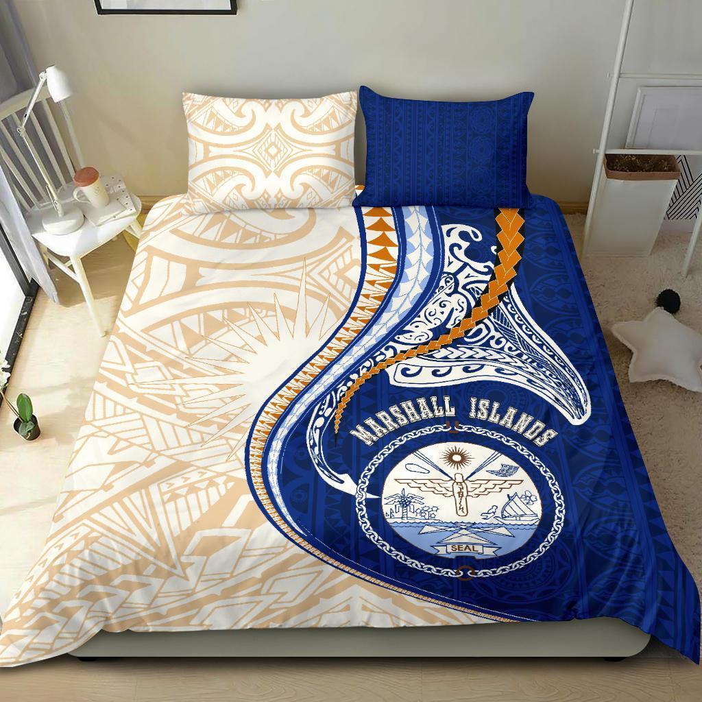 Marshall Islands Bedding Set Kanaloa Tatau Gen MH - Vibe Hoodie Shop