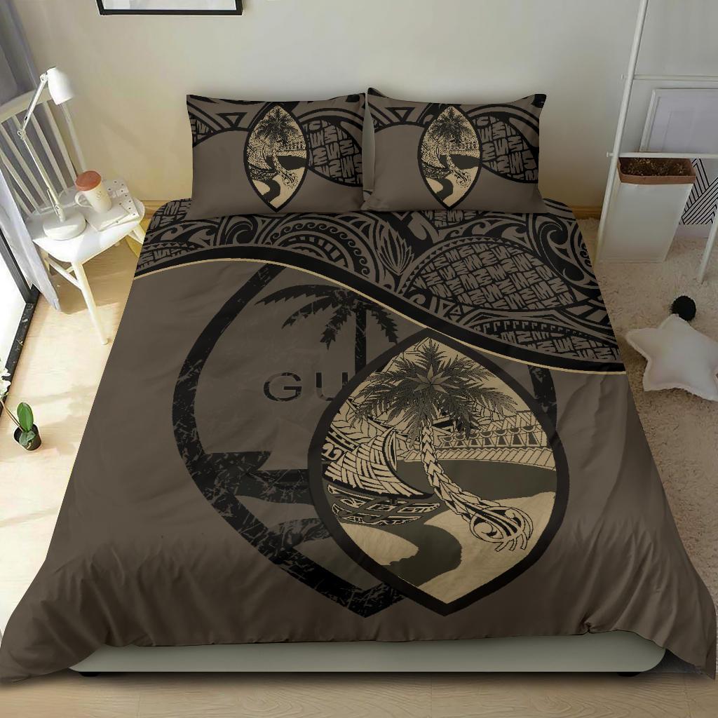 Guam Bedding Set Brown - Vibe Hoodie Shop