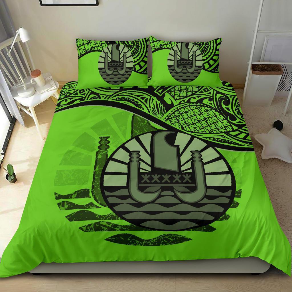 Tahiti Bedding Set Green - Vibe Hoodie Shop