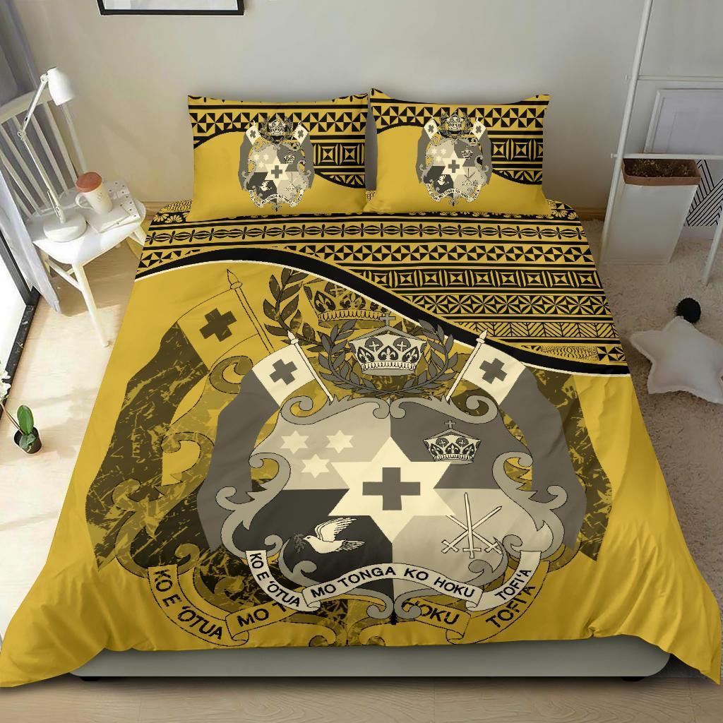 Tonga Bedding Set Yellow - Vibe Hoodie Shop