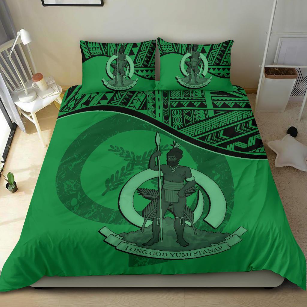 Vanuatu Bedding Set Green - Vibe Hoodie Shop