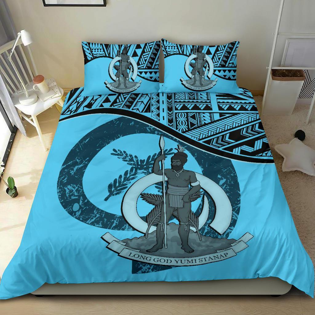 Vanuatu Bedding Set Blue - Vibe Hoodie Shop