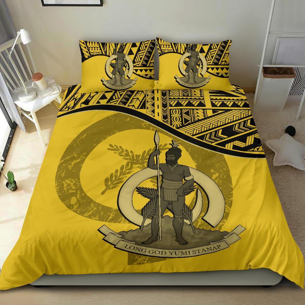 Vanuatu Bedding Set Yellow - Vibe Hoodie Shop