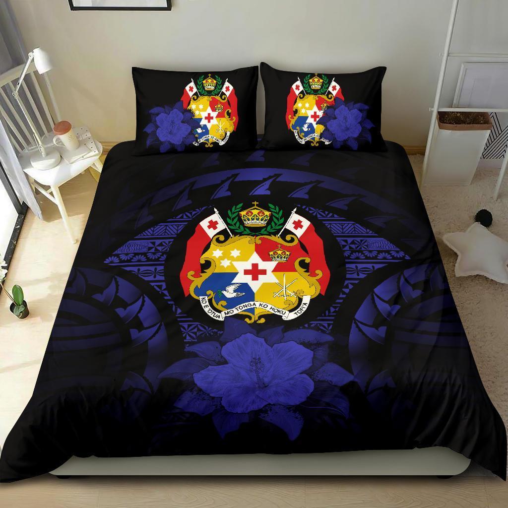 Tonga Bedding Set Dark Blue - Vibe Hoodie Shop