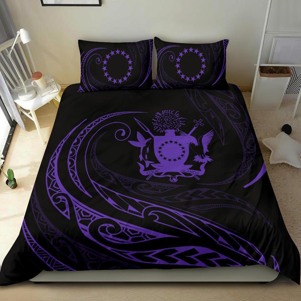 Cook Islands Bedding Set - Purple - Frida Style - Vibe Hoodie Shop