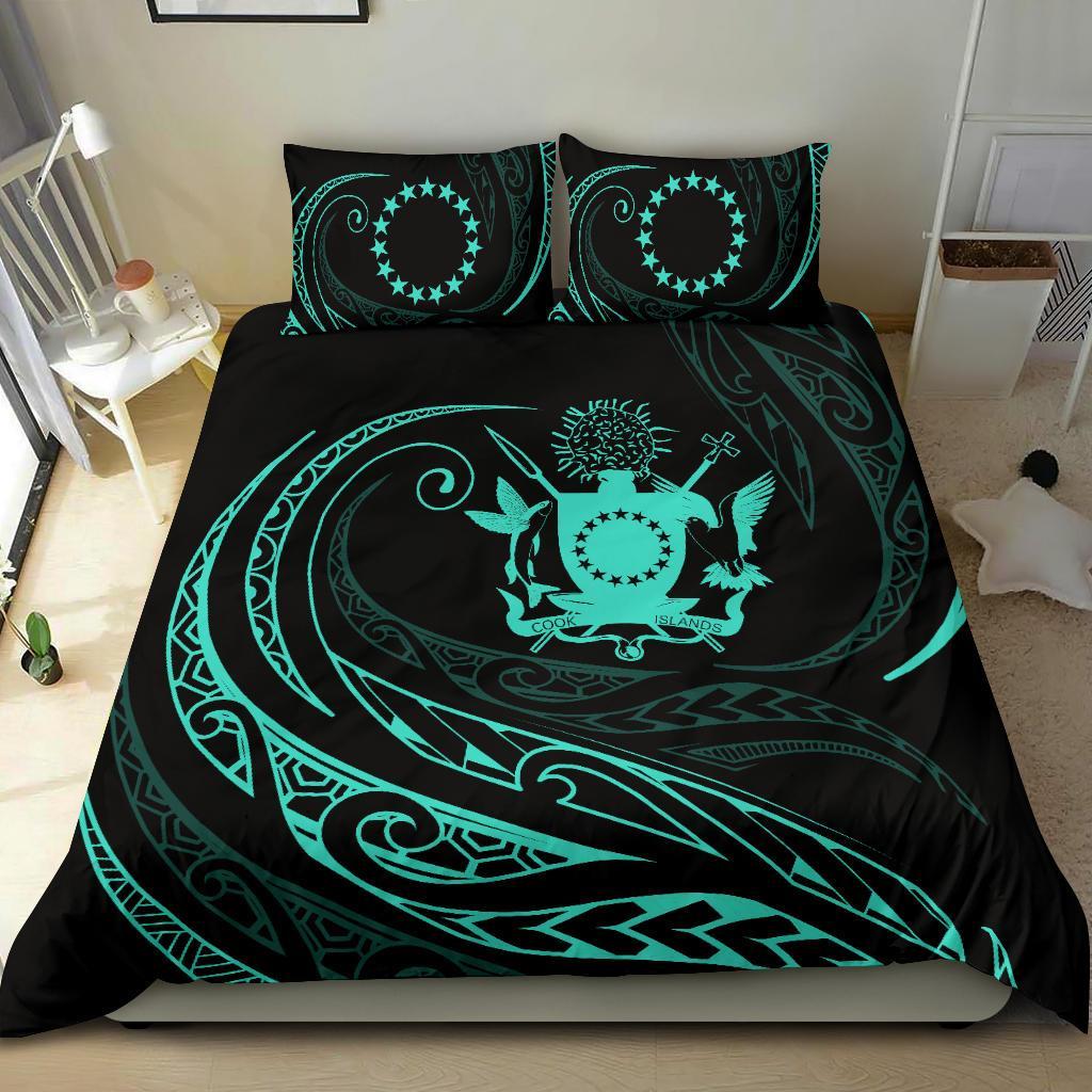 Cook Islands Bedding Set - Turquoise - Frida Style - Vibe Hoodie Shop