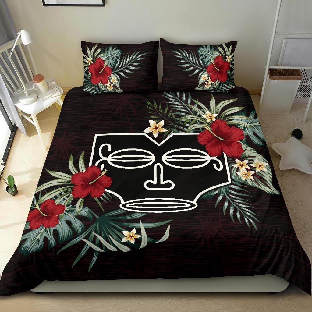 Marquesas Islands Bedding Set Hibiscus - Vibe Hoodie Shop