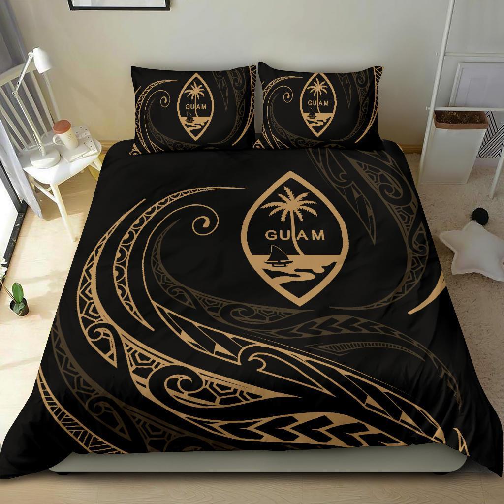 Guam Bedding Set - Gold - Frida Style - Vibe Hoodie Shop