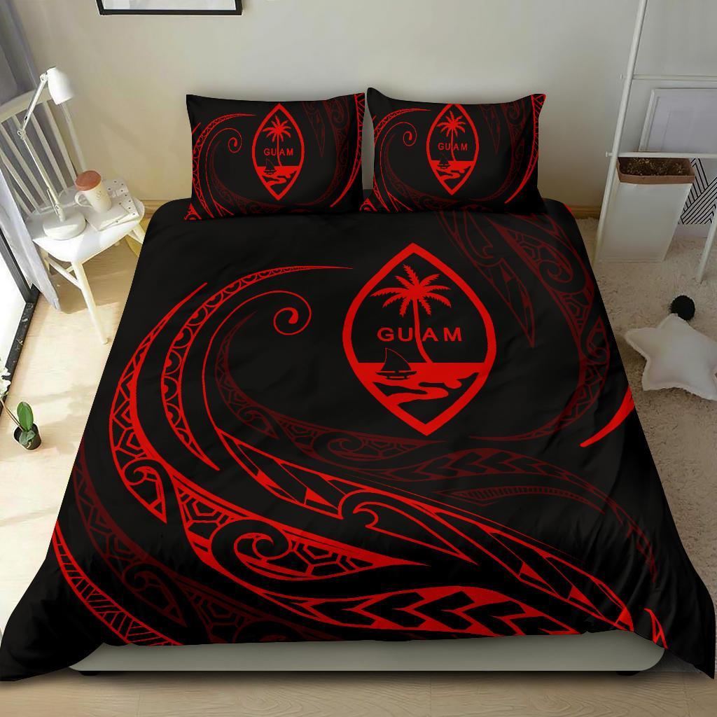 Guam Bedding Set - Red - Frida Style - Vibe Hoodie Shop