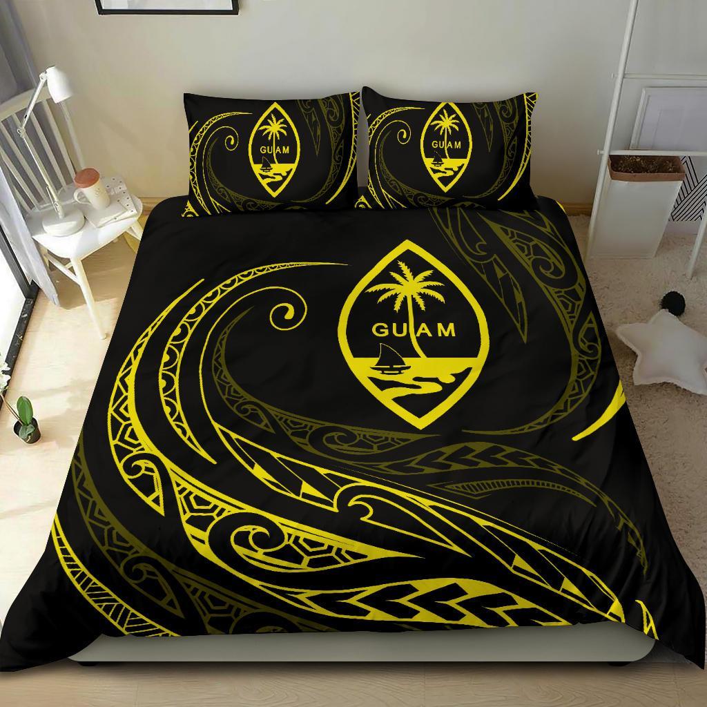 Guam Bedding Set - Yellow - Frida Style - Vibe Hoodie Shop