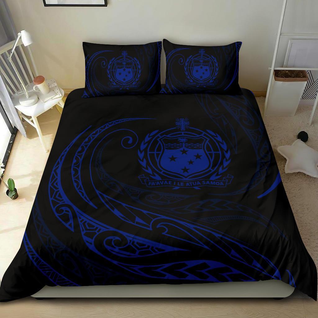 Samoa Bedding Set - Blue - Frida Style - Vibe Hoodie Shop