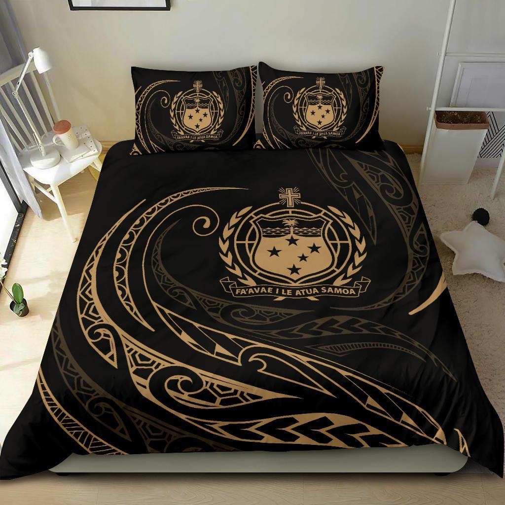 Samoa Bedding Set - Gold - Frida Style - Vibe Hoodie Shop