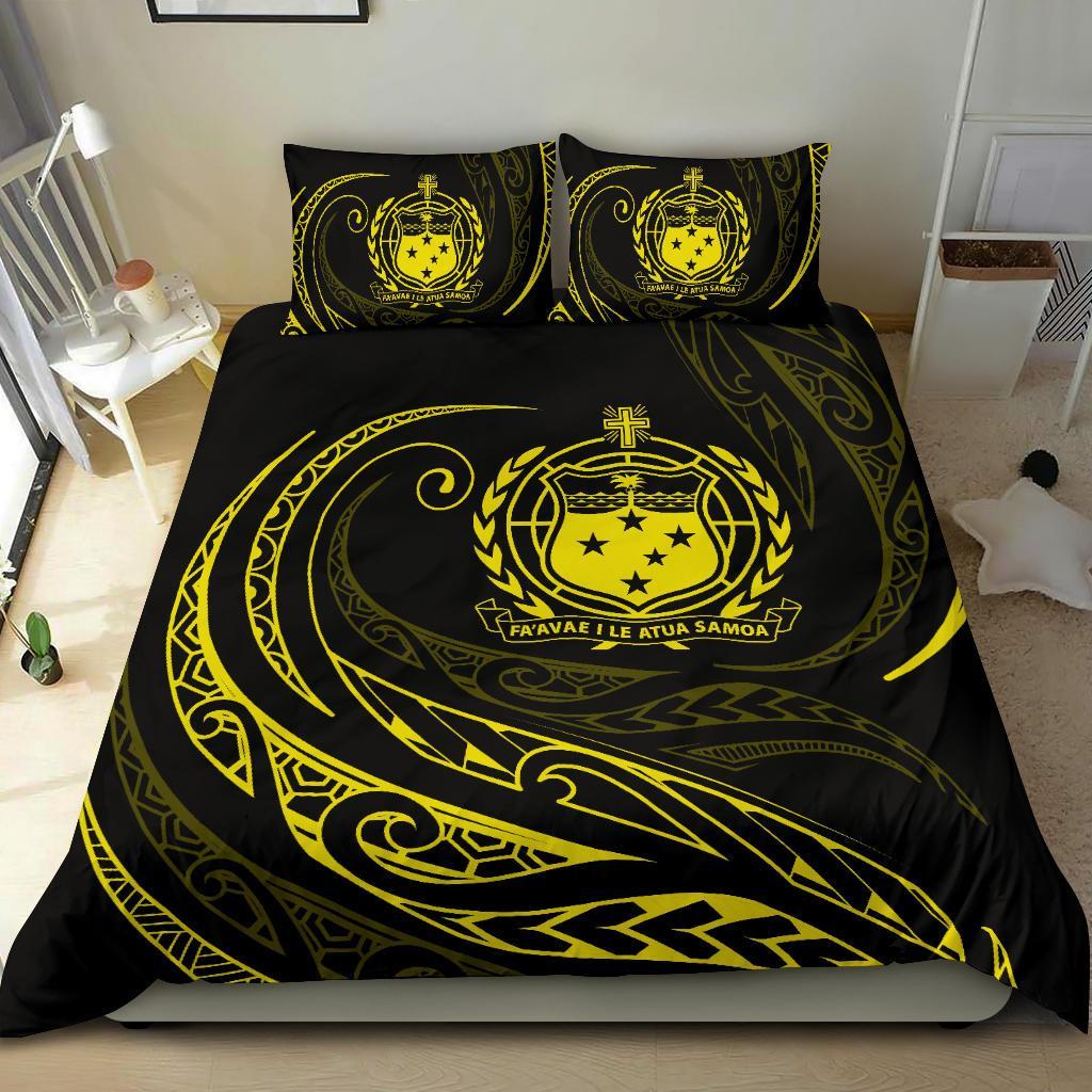 Samoa Bedding Set - Yellow - Frida Style - Vibe Hoodie Shop