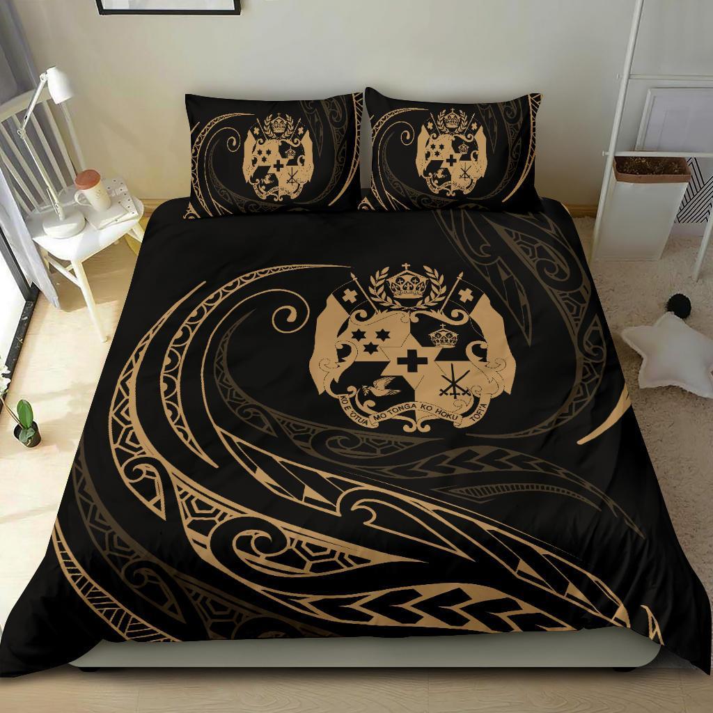 Tonga Bedding Set - Gold - Frida Style - Vibe Hoodie Shop