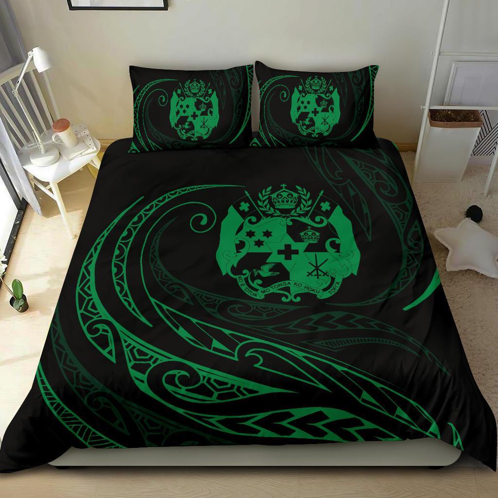 Tonga Bedding Set - Green - Frida Style - Vibe Hoodie Shop