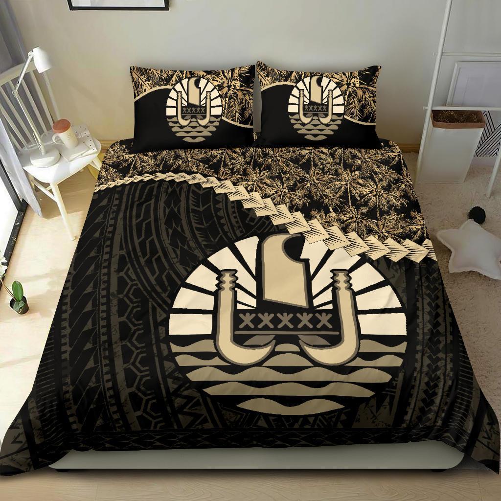 Tahiti Bedding Set Golden Coconut - Vibe Hoodie Shop