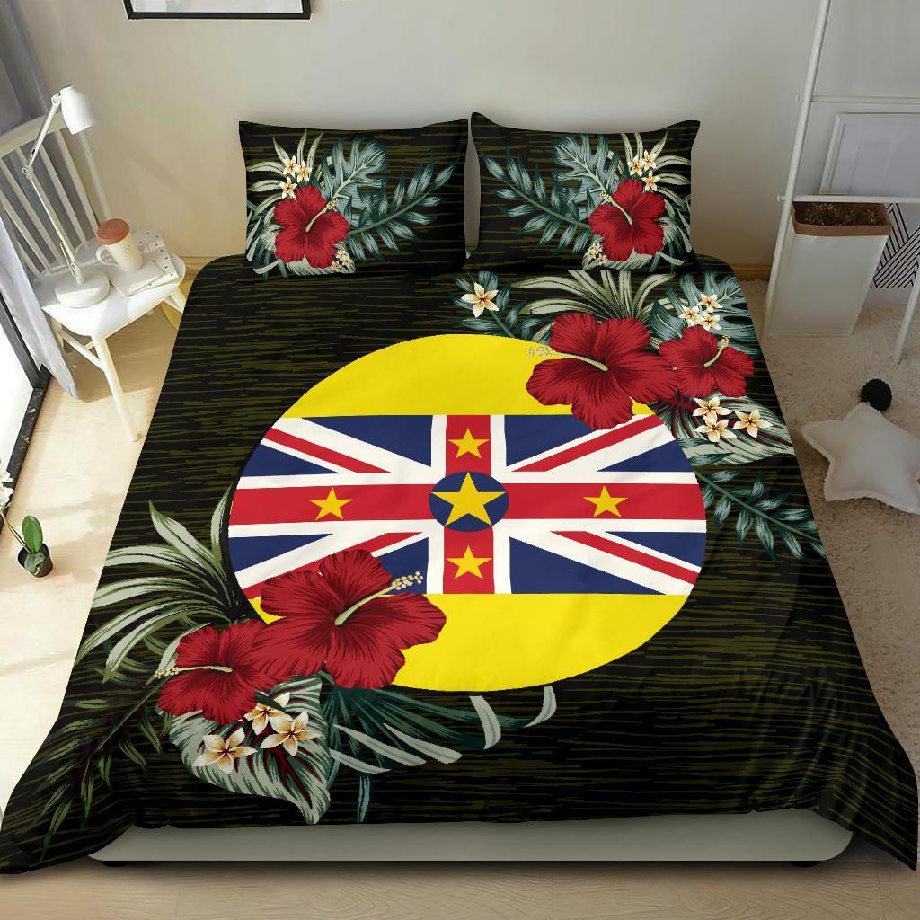 Niue Bedding Set - Special Hibiscus - Vibe Hoodie Shop