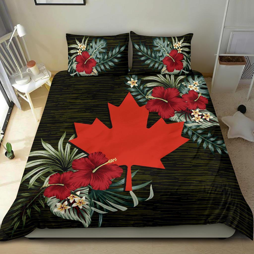 Canada Bedding Set - Special Hibiscus - Vibe Hoodie Shop