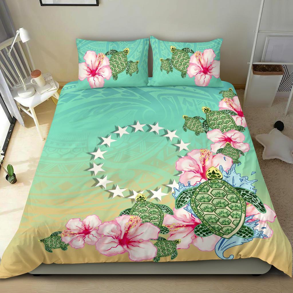 Cook Islands Bedding Set Turtle - Vibe Hoodie Shop