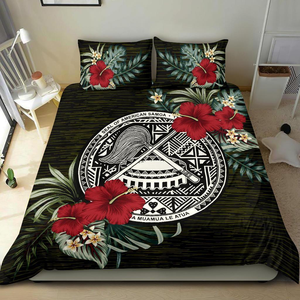 American Samoa Bedding Set - Special Hibiscus - Vibe Hoodie Shop