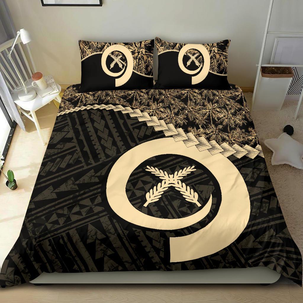 Vanuatu Bedding Set Golden Coconut - Vibe Hoodie Shop