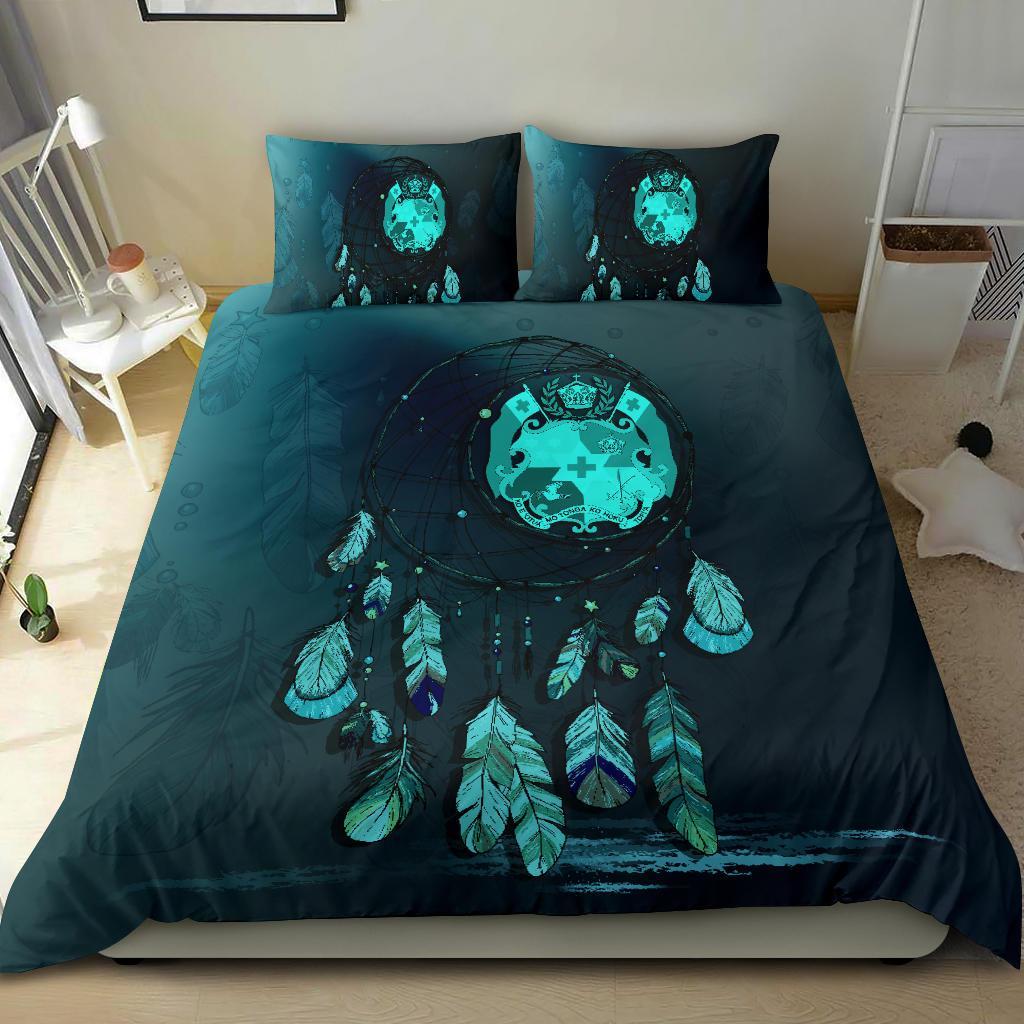 Tonga Bedding Set Dreamcatcher Blue - Vibe Hoodie Shop