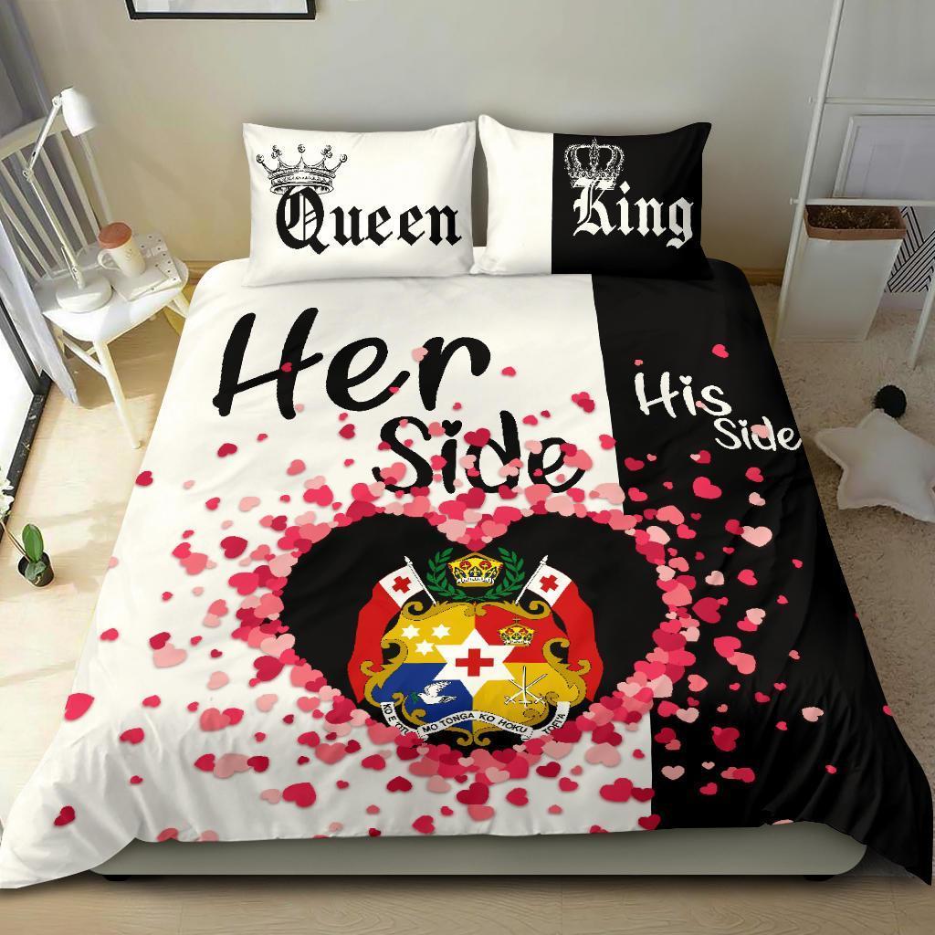 Tonga Bedding Set Couple King/Queen Her Side/His Side - Vibe Hoodie Shop