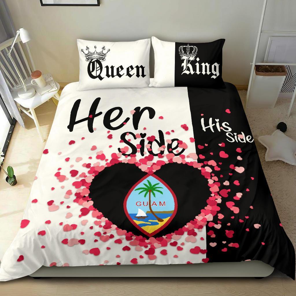 Guam Bedding Set Couple King/Queen Her Side/His Side - Vibe Hoodie Shop