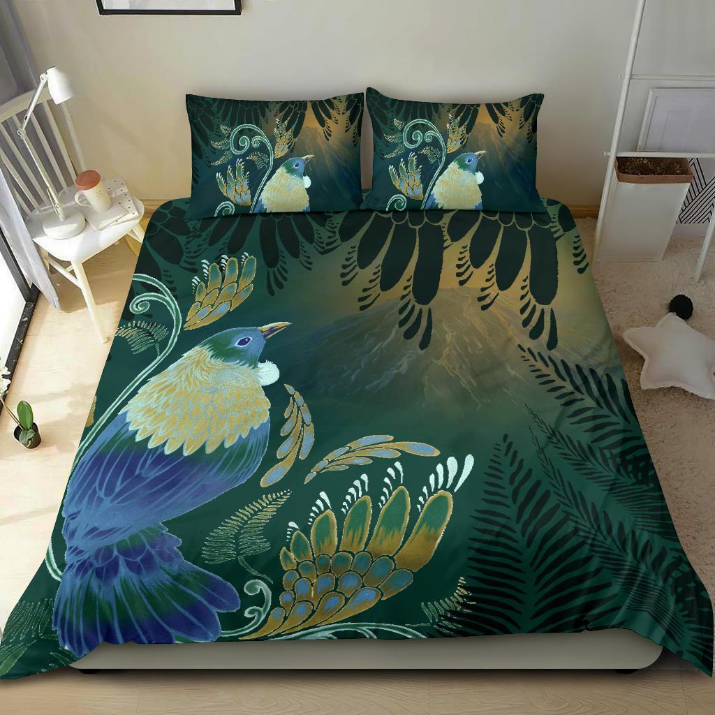 New Zealand Bedding Set, Tui Till Dawn Duvet Cover - Vibe Hoodie Shop