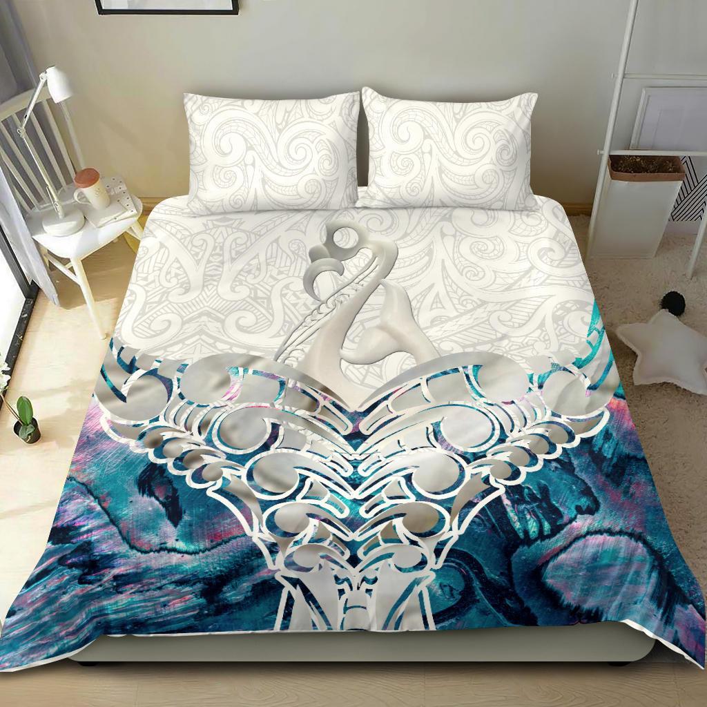 Whale Tail Manaia New Zealand Bedding Set - Vibe Hoodie Shop