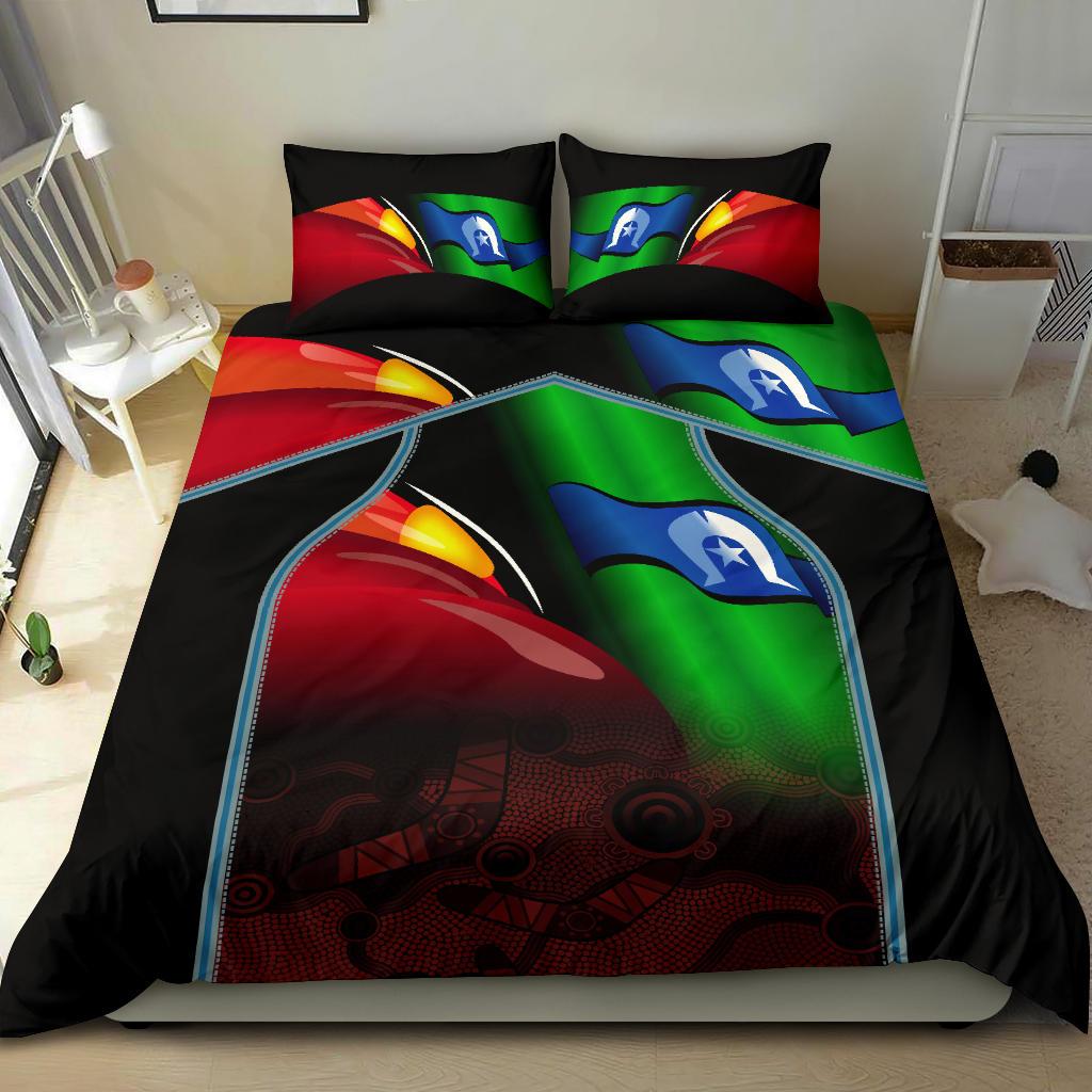 Aboriginal Bedding Set, NAIDOC Week - Vibe Hoodie Shop