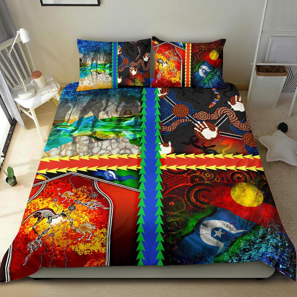 Bedding Set - Aboriginal Mix Ver01 - Vibe Hoodie Shop