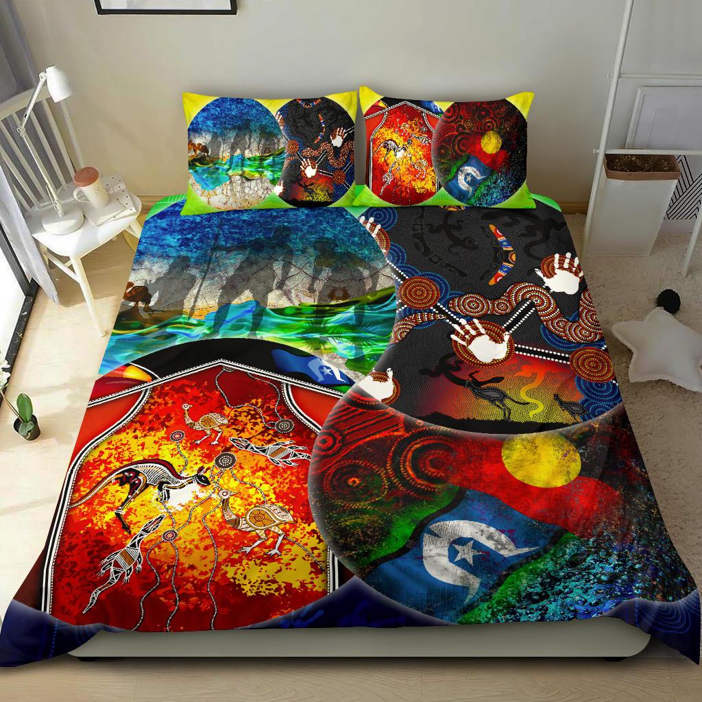 Bedding Set - Aboriginal Mix Ver02 - Vibe Hoodie Shop