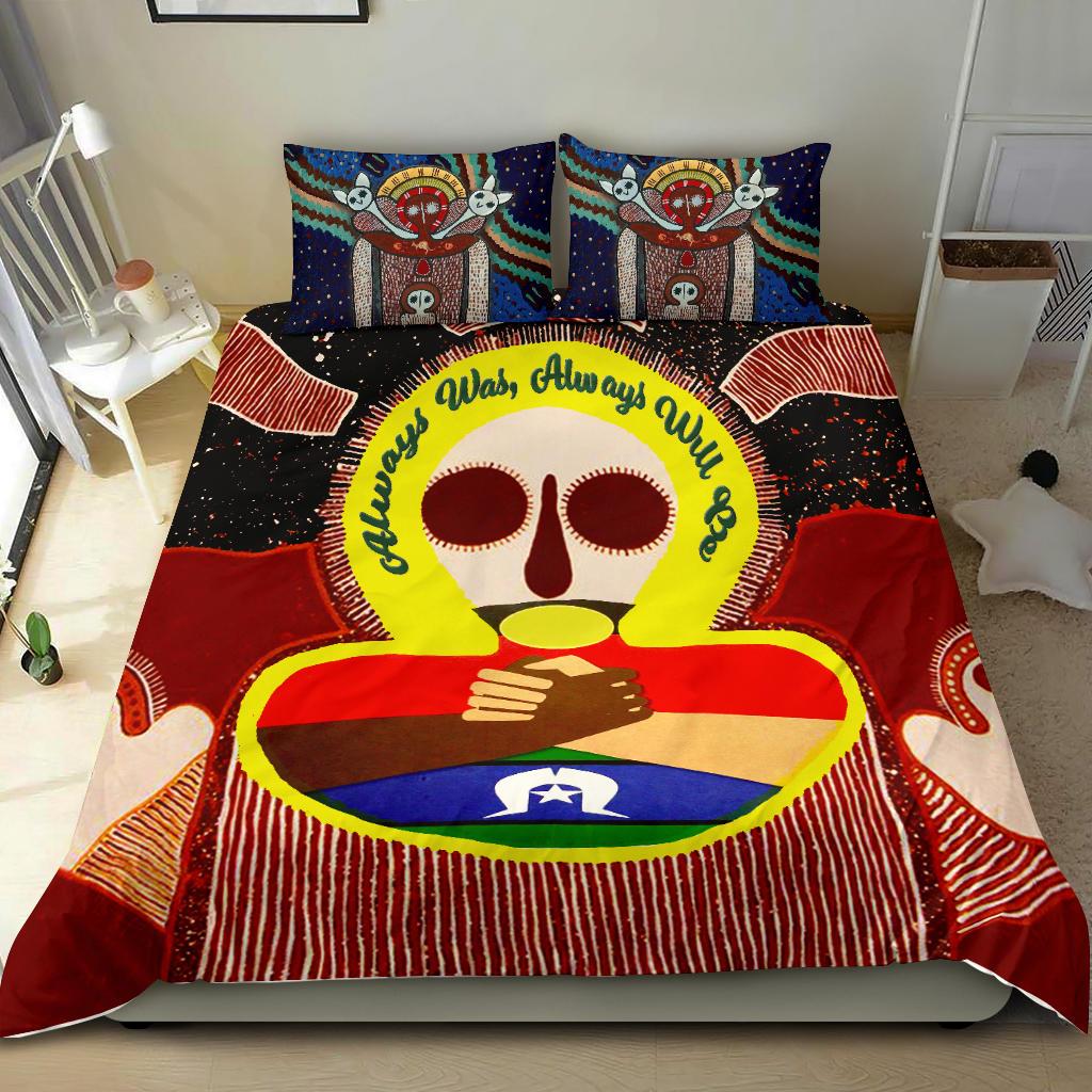 Aboriginal and Torres Strait Islanders Bedding Set - NAIDOC Week 2022 Style - Vibe Hoodie Shop