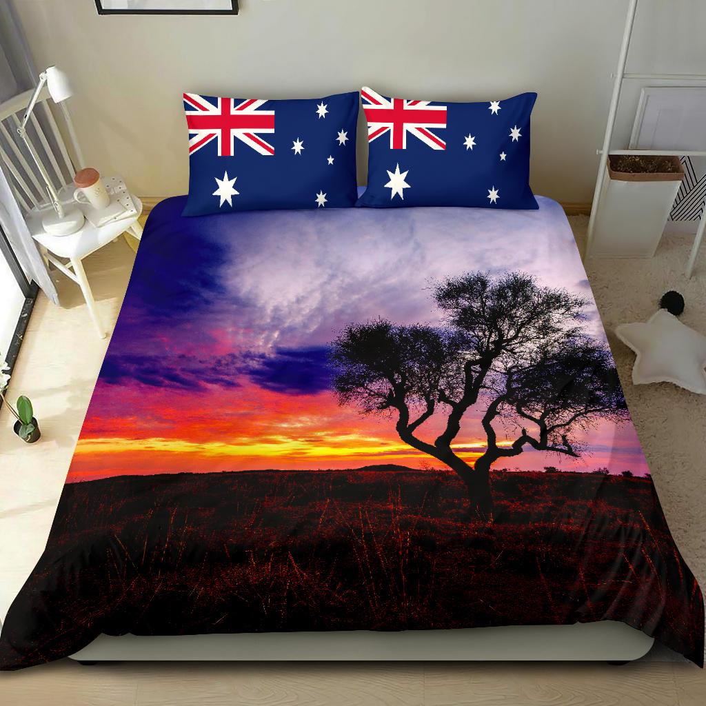 Bedding Set - Australia Sky View, The Forest is Growing - Vibe Hoodie Shop