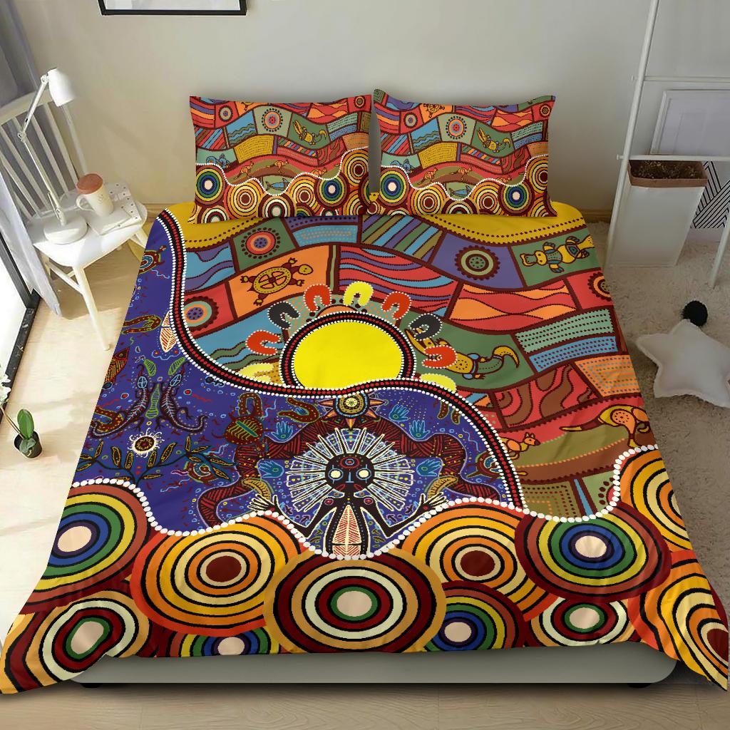 Bedding Sets - Shaman People and Animals - Vibe Hoodie Shop