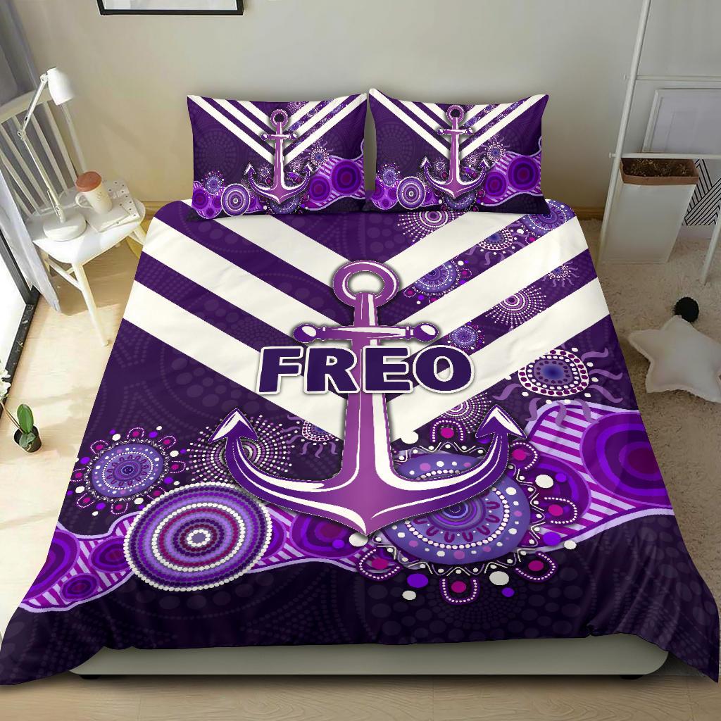 Fremantle Bedding Set Dockers Indigenous Freo - Vibe Hoodie Shop