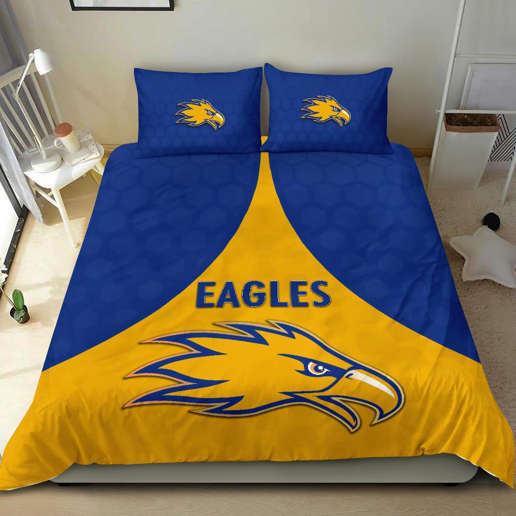 Eagles Bedding Set West Coast - Gold - Vibe Hoodie Shop