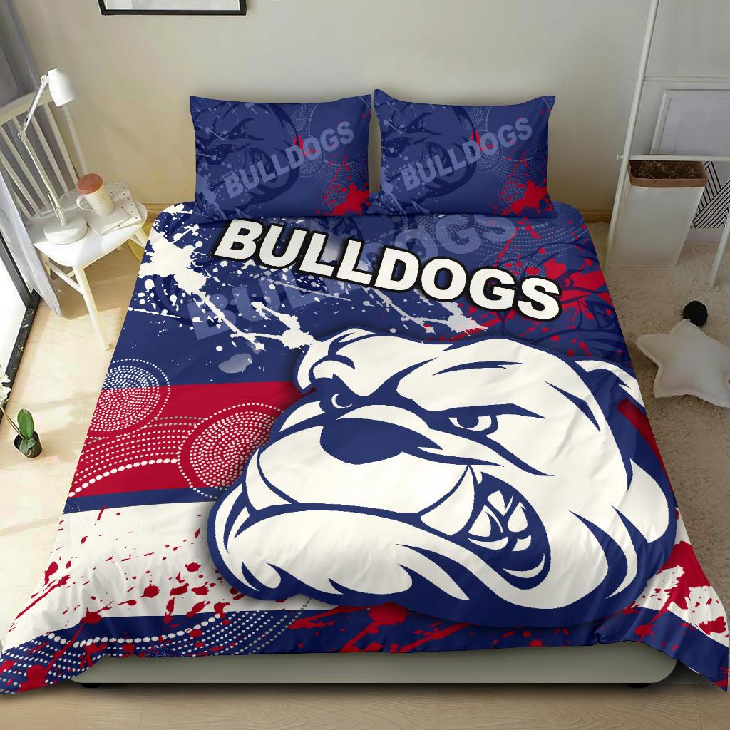 Western Bulldogs Bedding Set - Vibe Hoodie Shop