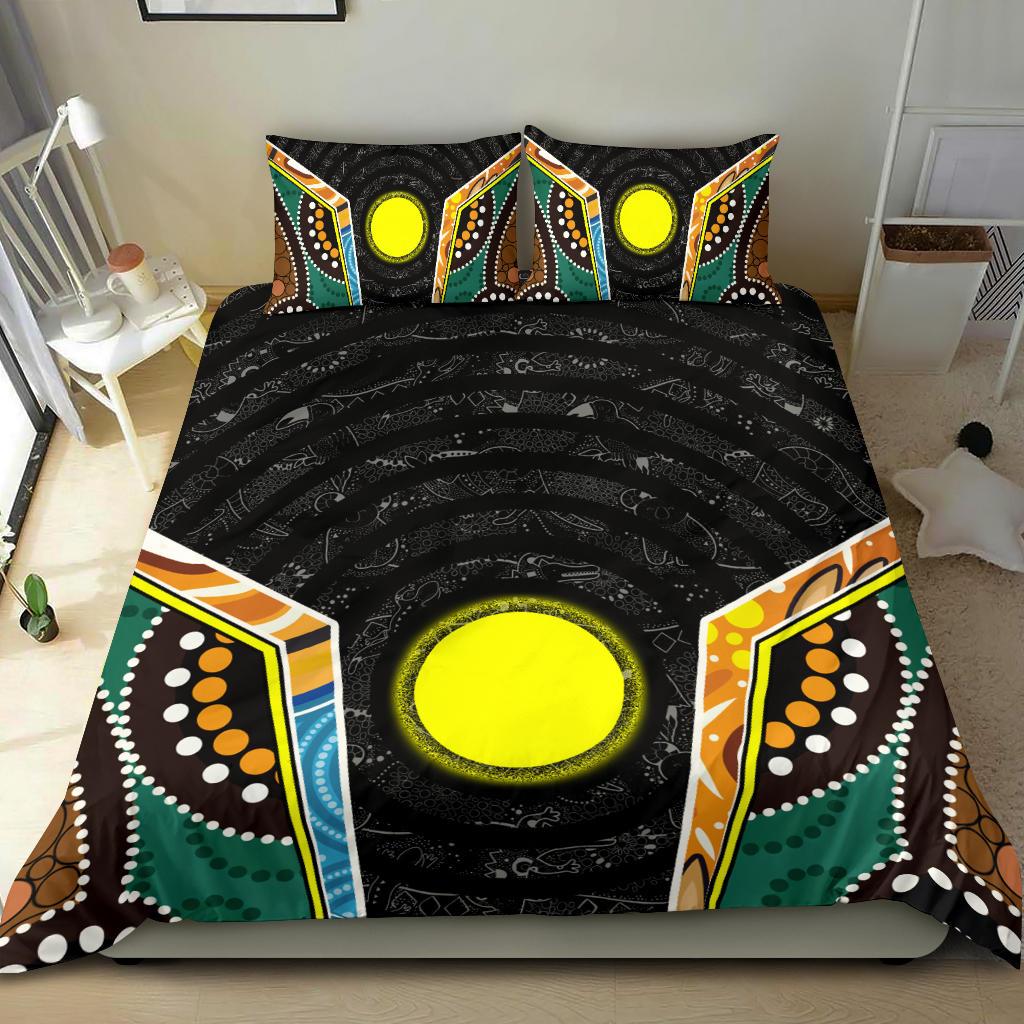 Bedding Sets - Aboriginal Lives Matter Style Tornado - Vibe Hoodie Shop