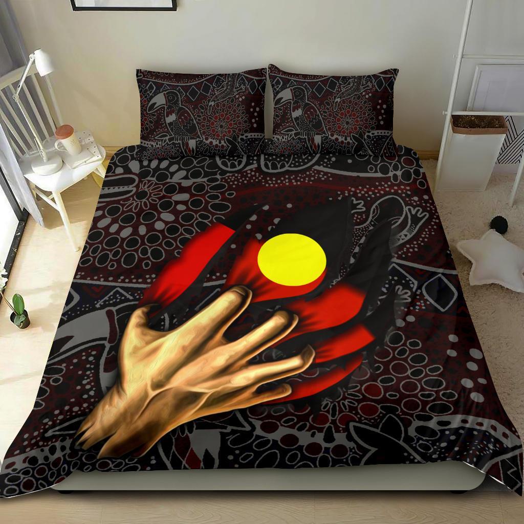 Aboriginal Bedding Set - Aboriginal Blood In Me - Vibe Hoodie Shop